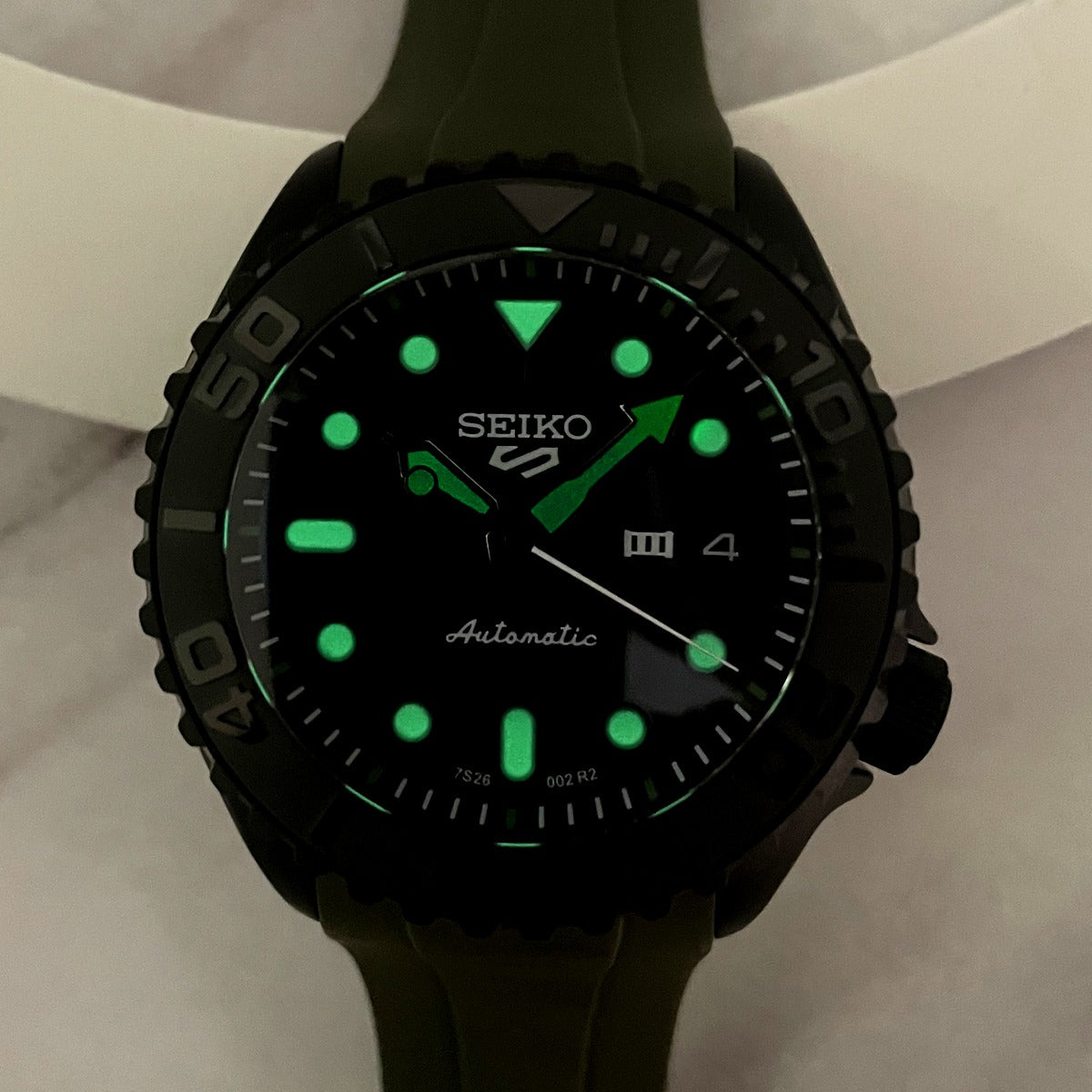 Custom SKX007 Green Series Mod