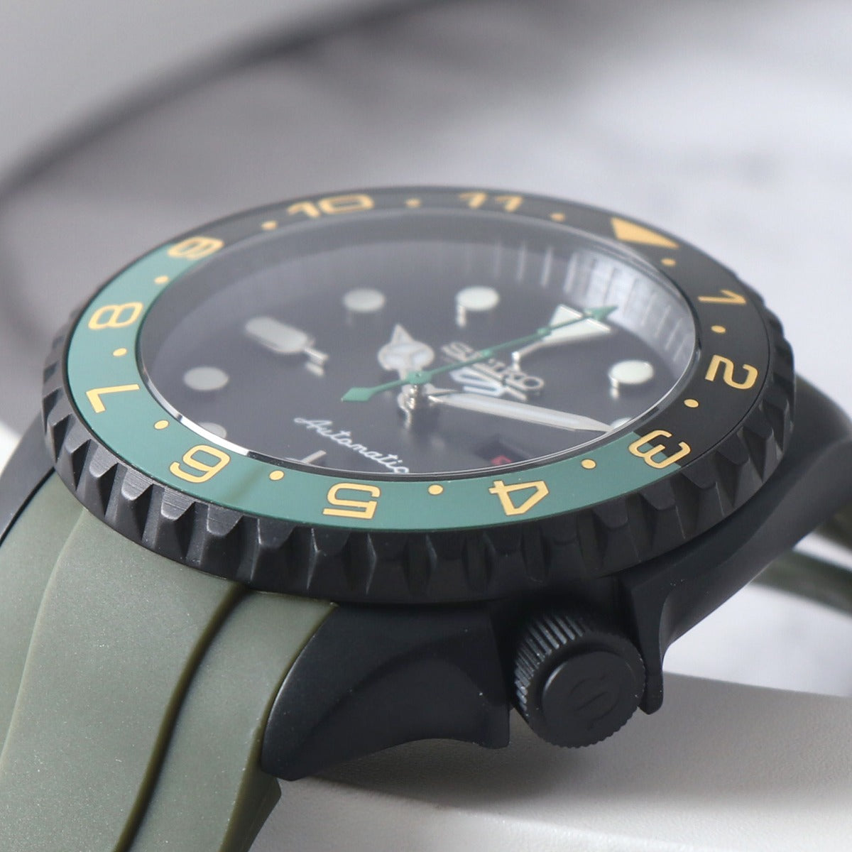 Custom SKX007 Green Style Series Mod