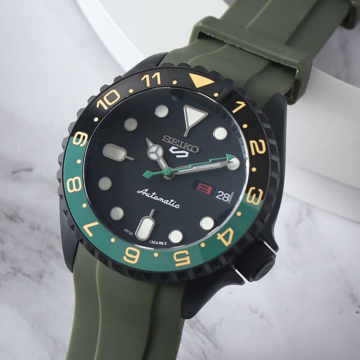 Custom SKX007 Green Style Series Mod