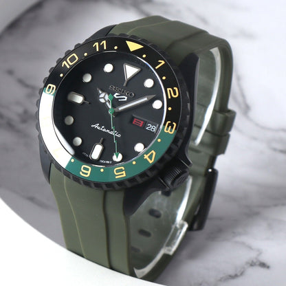 Custom SKX007 Green Series Mod