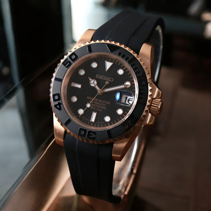 Seikomarine Rose Gold - Black